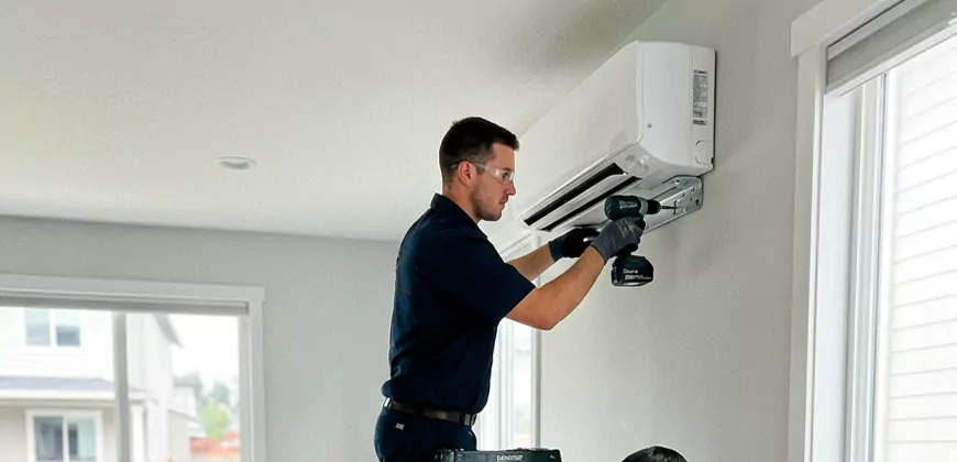 Split System Heating and Cooling Installation in Indian Trail